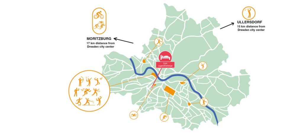 Category 1 Accommodation Map