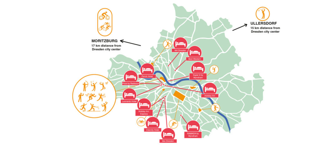 Category 3 Accommodation Map